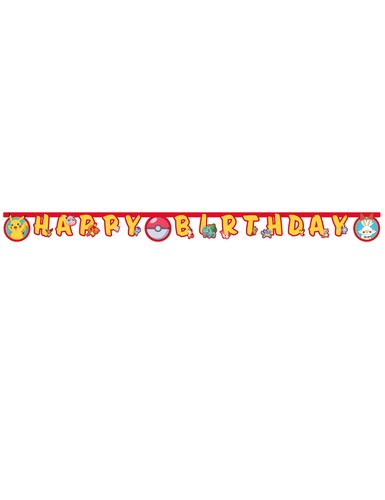 Girlande happy birthday - happy,